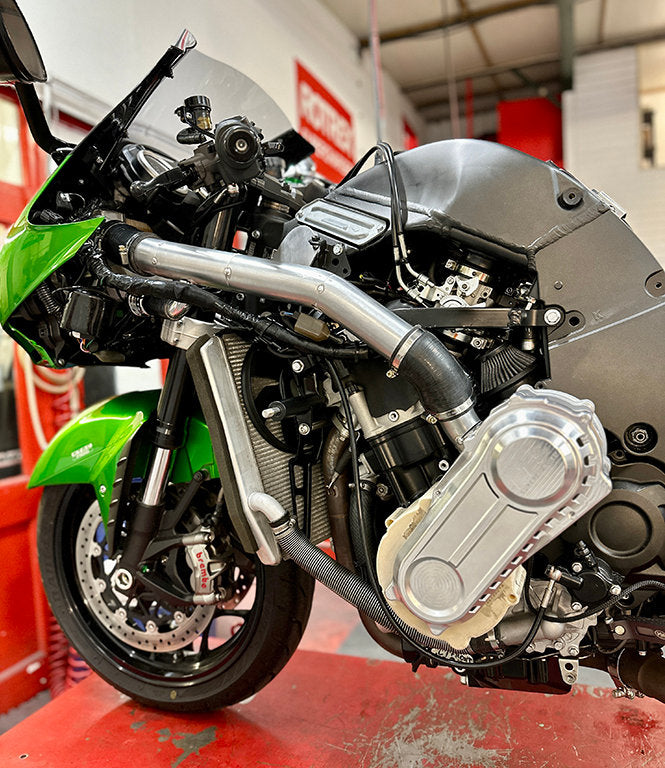 Kawasaki ZX-14 / ZZR1400 Supercharger Kit (2012–Present) – USA Distributor